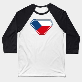 Czech Republic SuperEmpowered Baseball T-Shirt